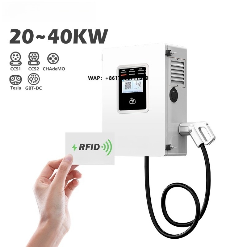 Dc Fast Charger 30Kw Wallbox Commercial - Borne de recharge murale OEM 20