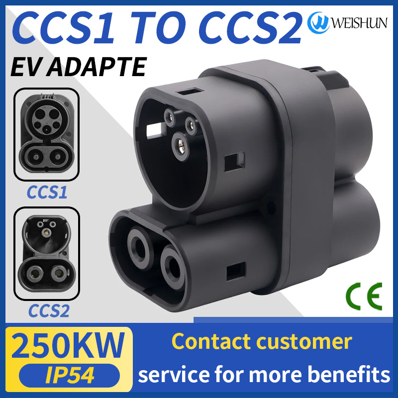Ccs2 To Ccs1 Fast Charge Adapter 250Kw - Adaptateur de charge rapide DC pour