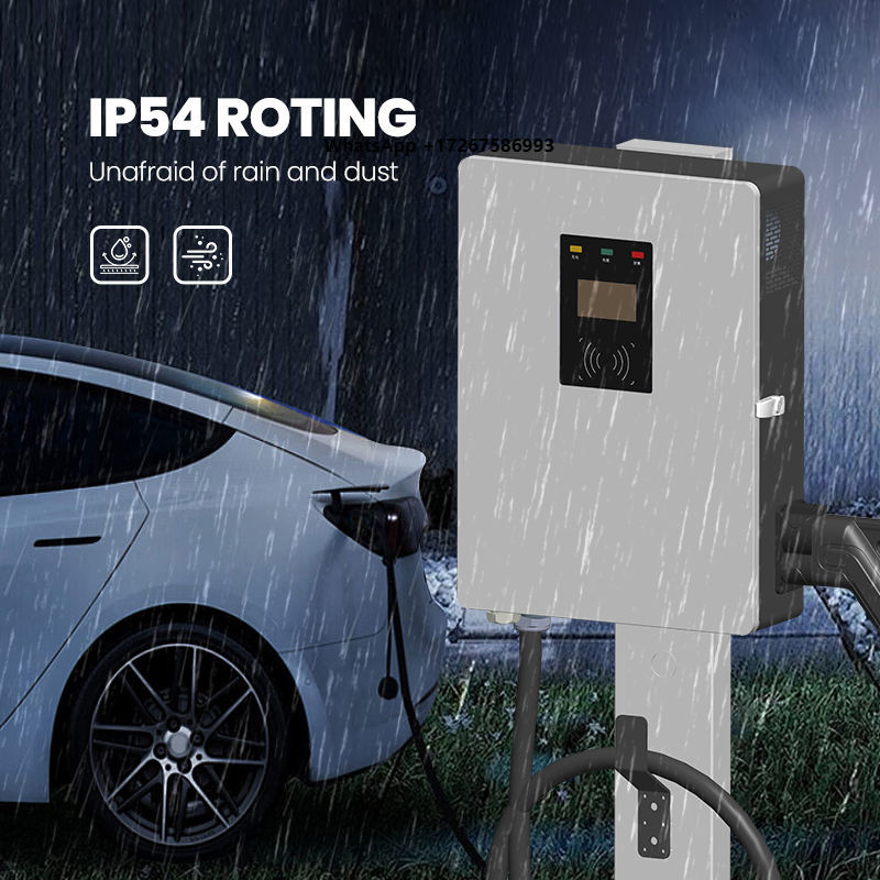 Dc Fast Charger 30Kw Wallbox Commercial - Chargeur mural pour véhicules électriques Khons