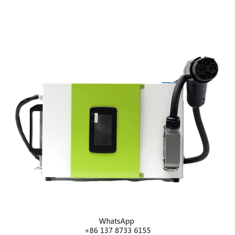 Portable Dc Fast Charger 20Kw Ccs2 - Station de recharge portable et mobile