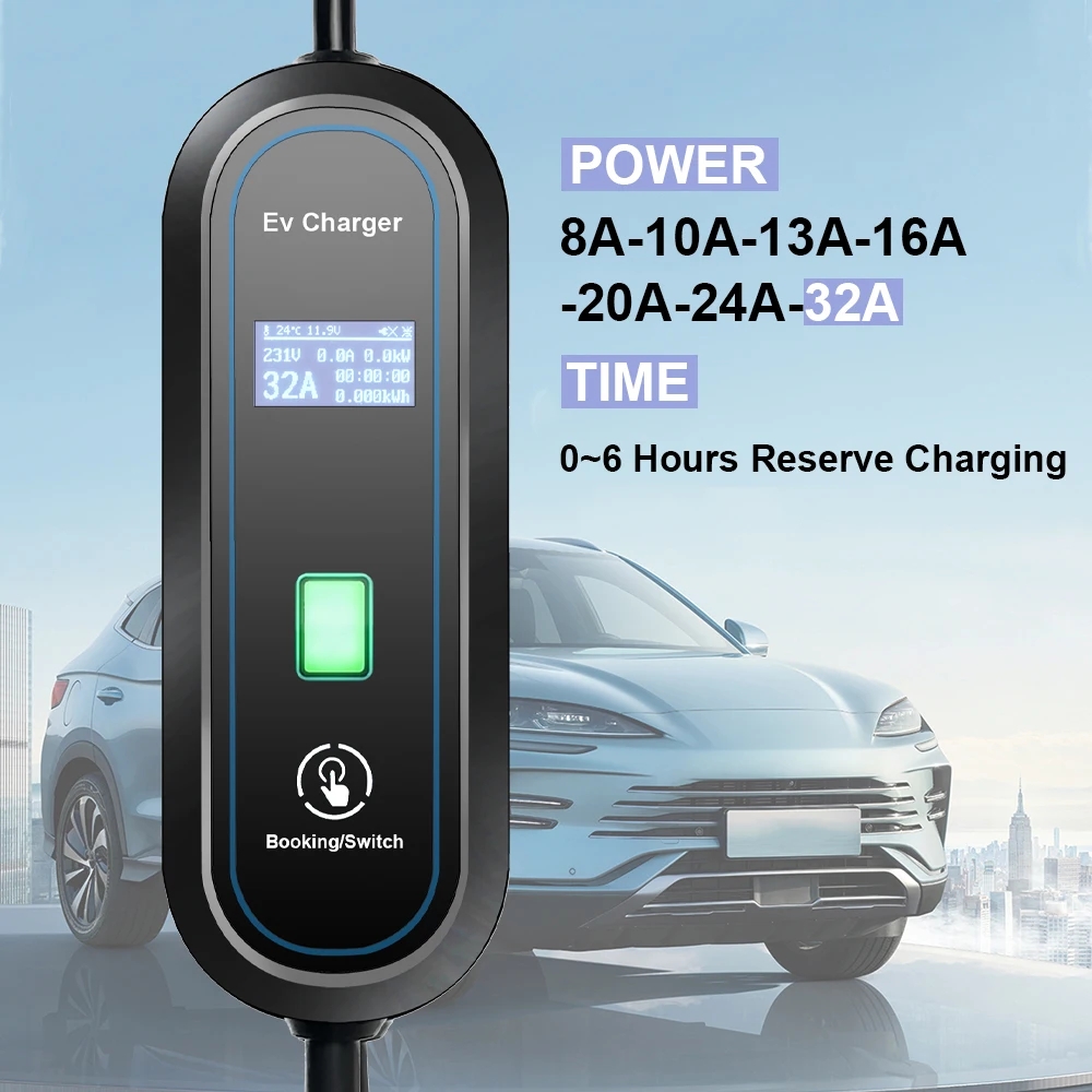 Chargeur Portable GBT EV Wallb - Portable Ev Charger 32A Type 2 Cee Plug avis et prix