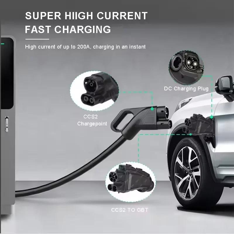 Adaptateur de charge rapide DC - Gb/T To Ccs2 200A Fast Charging Adapter avis et prix