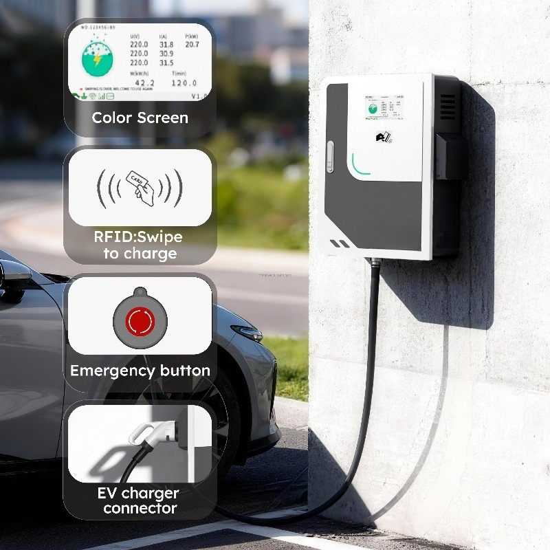 PENODA 30kw 40kw Ocpp 4G WIFI  - Dc Fast Charger 30Kw Wallbox Commercial avis et prix