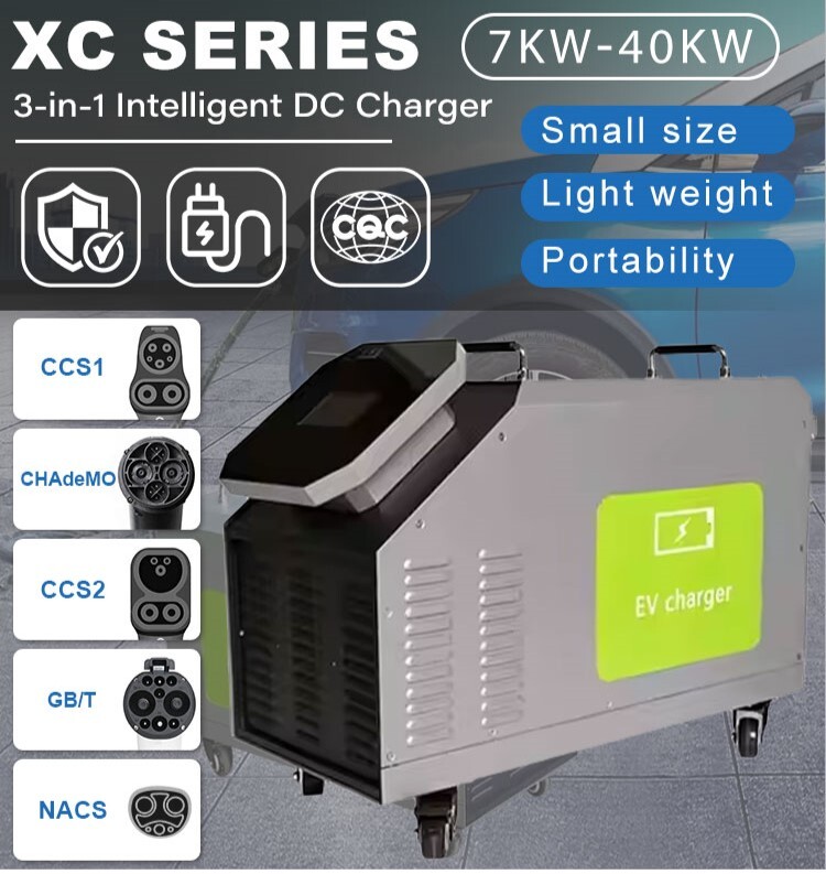 Chargeur mobile DC pour véhicu - Portable Dc Fast Charger 20Kw Ccs2 avis et prix