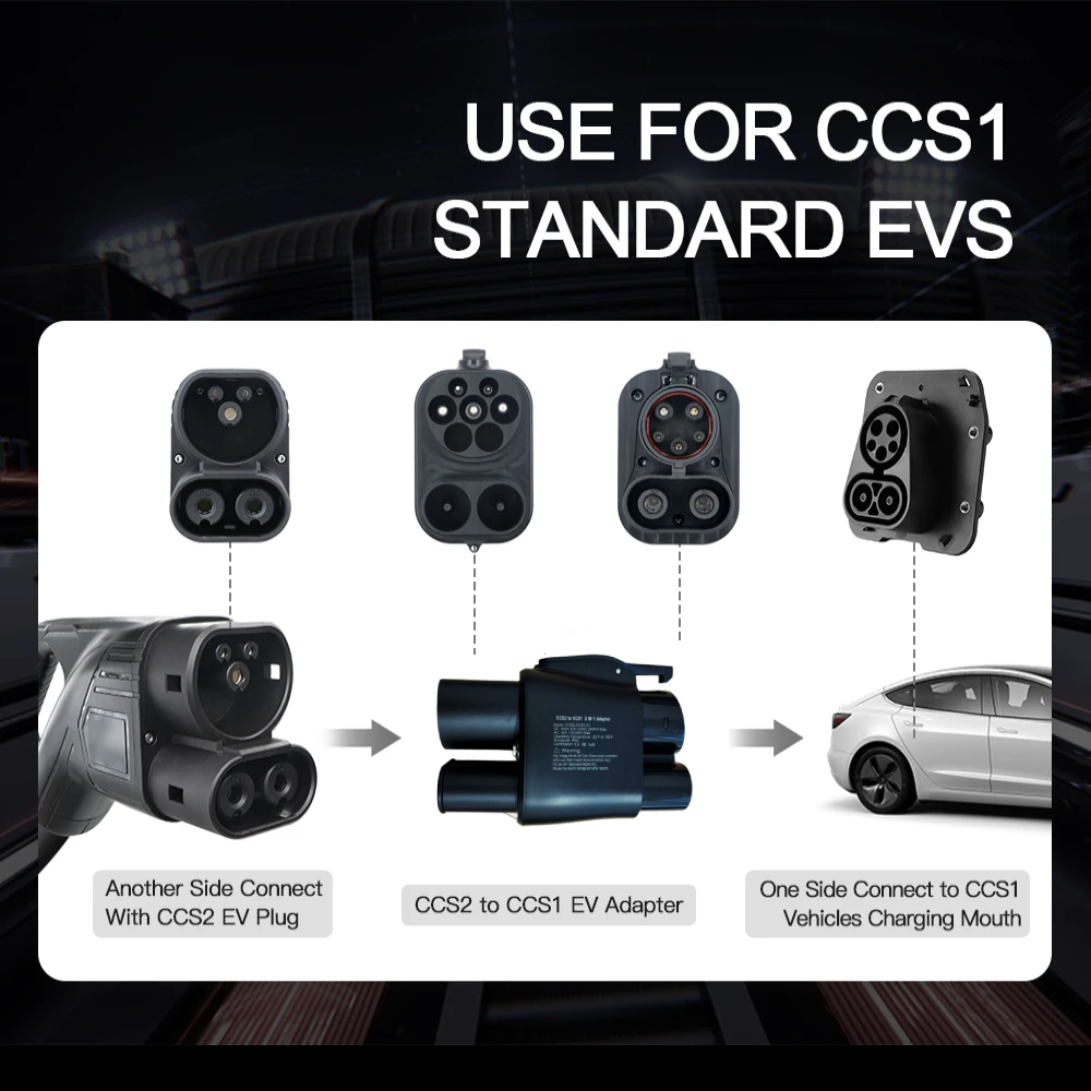 Adaptateur EV CCS2 vers CCS1 D - Ccs2 To Ccs1 Fast Charge Adapter 250Kw avis et prix
