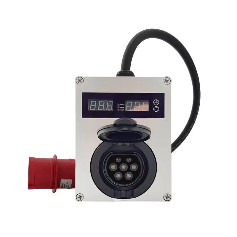 Mini chargeur mural intelligen - Portable Ev Charger 32A Type 2 Cee Plug avis et prix